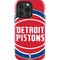 NBA Detroit Pistons Large Logo iPhone 13 Pro Impact Case