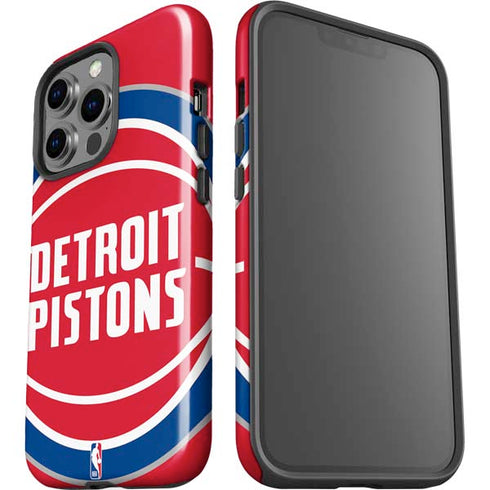 NBA Detroit Pistons Large Logo iPhone 13 Pro Impact Case