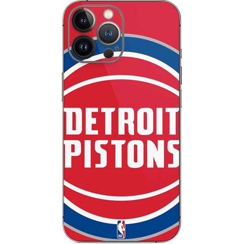 NBA Detroit Pistons Large Logo iPhone 13 Pro Max Skin