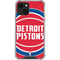 NBA Detroit Pistons Large Logo iPhone 14 Clear Case