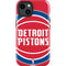 NBA Detroit Pistons Large Logo iPhone 15 Plus Impact Case