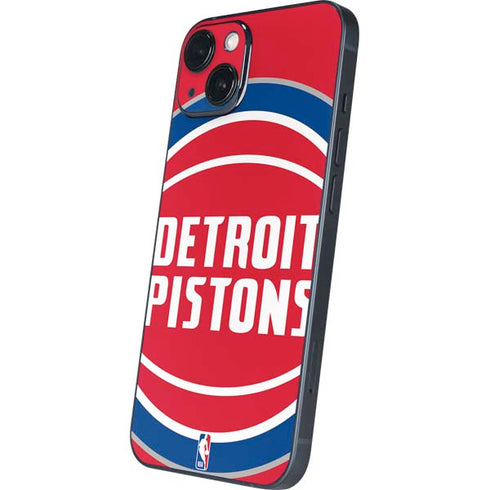 NBA Detroit Pistons Large Logo iPhone 15 Plus Skin