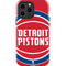 NBA Detroit Pistons Large Logo iPhone 15 Pro Max Impact Case