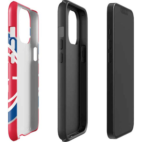 NBA Detroit Pistons Large Logo iPhone 15 Pro Max Impact Case