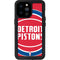 NBA Detroit Pistons Large Logo iPhone 14 Pro Max Waterproof Case