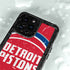 NBA Detroit Pistons Large Logo iPhone 14 Pro Waterproof Case