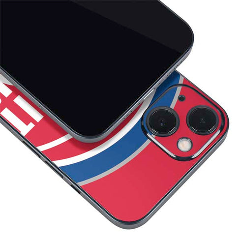 NBA Detroit Pistons Large Logo iPhone 14 Skin