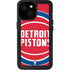 NBA Detroit Pistons Large Logo iPhone 15 Waterproof Case