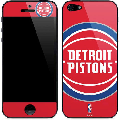 NBA Detroit Pistons Large Logo iPhone 5/5s/5SE Skin