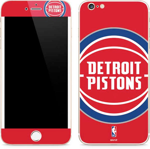 NBA Detroit Pistons Large Logo iPhone 6/6s Plus Skin