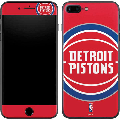 NBA Detroit Pistons Large Logo iPhone 7 Plus Skin
