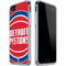 NBA Detroit Pistons Large Logo iPhone SE (2nd & 3rd Gen) Clear Case