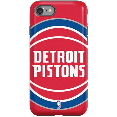 NBA Detroit Pistons Large Logo iPhone SE (2nd & 3rd Gen) Pro Case