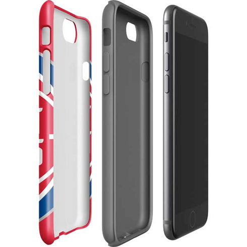 NBA Detroit Pistons Large Logo iPhone SE (2nd & 3rd Gen) Pro Case