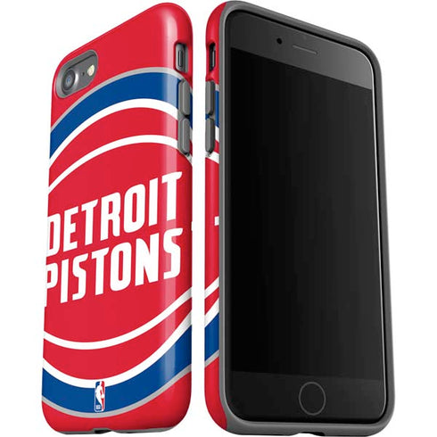 NBA Detroit Pistons Large Logo iPhone SE (2nd & 3rd Gen) Pro Case