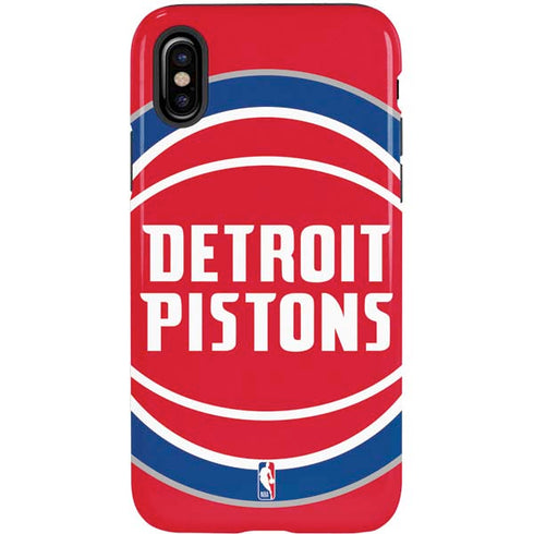 NBA Detroit Pistons Large Logo iPhone X Pro Case