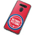 NBA Detroit Pistons Large Logo LG K51/Q51 Clear Case