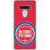NBA Detroit Pistons Large Logo LG Stylo 6 Clear Case