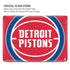 NBA Detroit Pistons Large Logo MacBook Pro 13in (2020) Case plus Skin