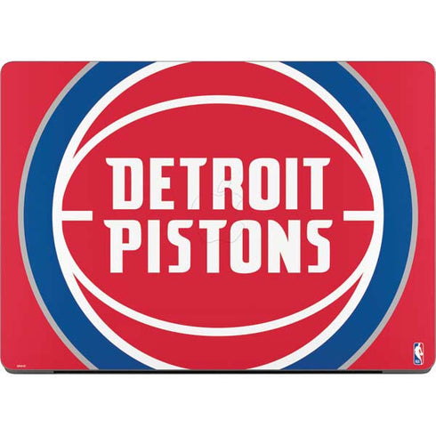 NBA Detroit Pistons Large Logo MacBook Pro 14in (2021-24) Skin