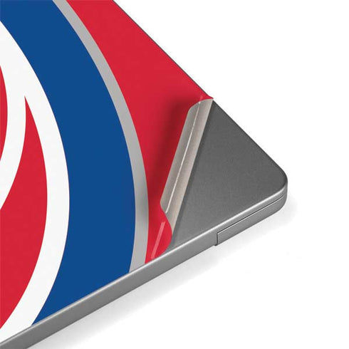 NBA Detroit Pistons Large Logo MacBook Pro 14in (2021-24) Skin