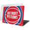 NBA Detroit Pistons Large Logo MacBook Pro 16in (2019-20) Case plus Skin
