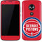 NBA Detroit Pistons Large Logo Moto E5 Play Skin