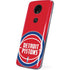 NBA Detroit Pistons Large Logo Moto E5 Plus Skin
