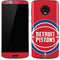 NBA Detroit Pistons Large Logo Moto G6 Skin