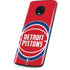 NBA Detroit Pistons Large Logo Moto G6 Skin