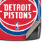 NBA Detroit Pistons Large Logo Motorola RAZR Skin