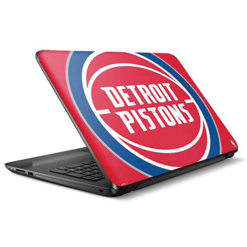 NBA Detroit Pistons Large Logo HP Notebook Skin