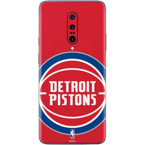 NBA Detroit Pistons Large Logo OnePlus 7 Pro Skin