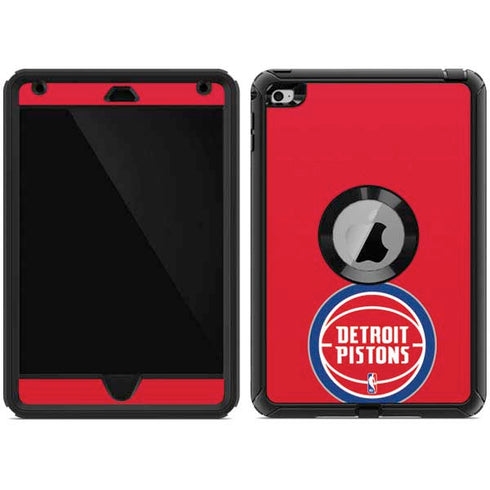 NBA Detroit Pistons Large Logo Otterbox Defender iPad Skin