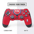 NBA Detroit Pistons Large Logo PS4 Controller Skin