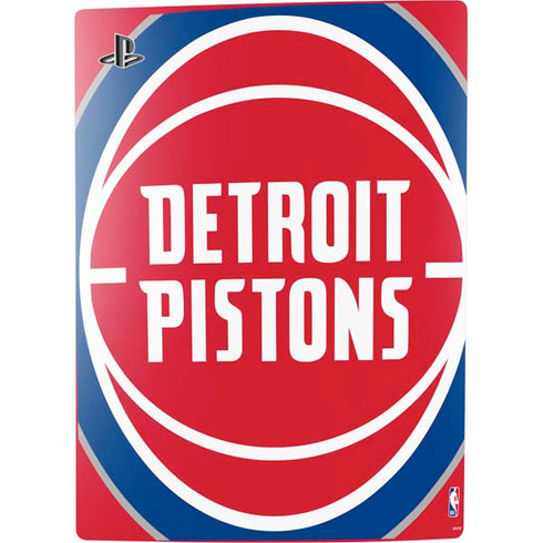 NBA Detroit Pistons Large Logo PS5 Bundle Skin