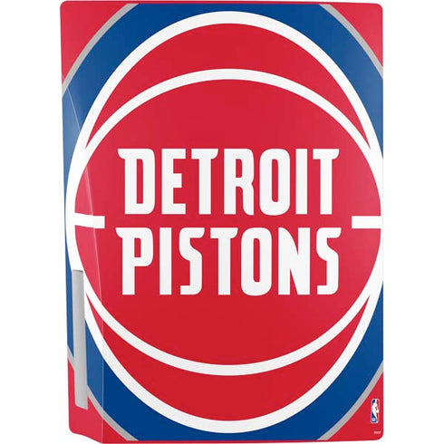 NBA Detroit Pistons Large Logo PS5 Console Skin