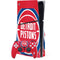 NBA Detroit Pistons Large Logo PS5 Slim Disk Bundle Skin