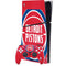 NBA Detroit Pistons Large Logo PS5 Slim Digital Edition Bundle Skin