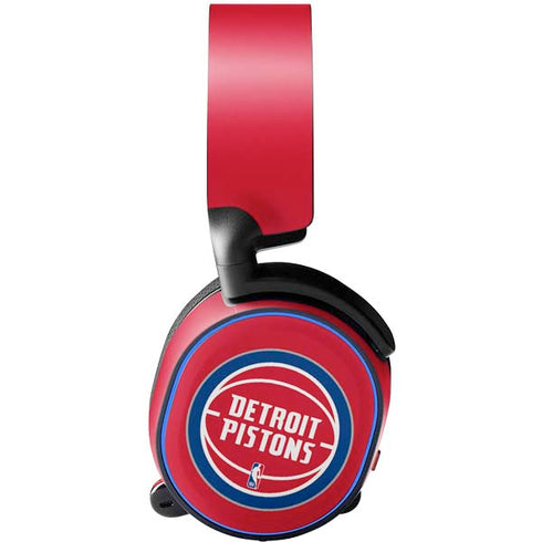 NBA Detroit Pistons Large Logo SteelSeries Arctis 3 Skin