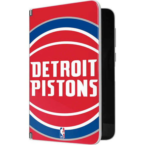 NBA Detroit Pistons Large Logo Surface Duo Skin