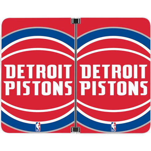 NBA Detroit Pistons Large Logo Surface Duo Skin