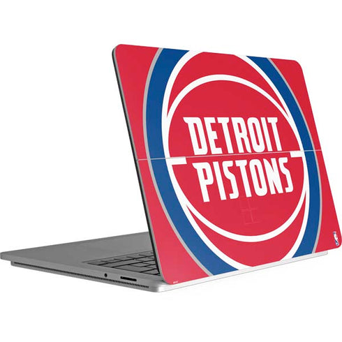 NBA Detroit Pistons Large Logo Surface Laptop Studio Skin