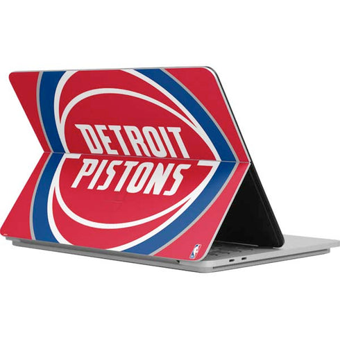 NBA Detroit Pistons Large Logo Surface Laptop Studio Skin