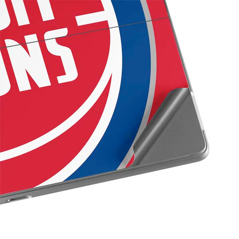NBA Detroit Pistons Large Logo Surface Pro 8 Skin
