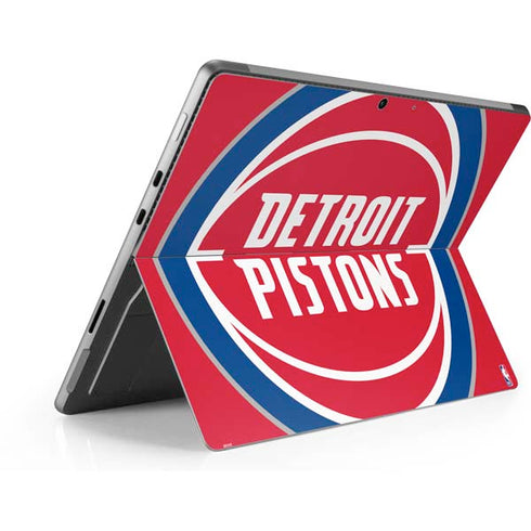 NBA Detroit Pistons Large Logo Surface Pro 9 Skin