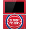 NBA Detroit Pistons Large Logo Surface Pro Tablet Skin
