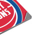 NBA Detroit Pistons Large Logo Universal Laptop 13in (10.6 x 7.6in) Skin