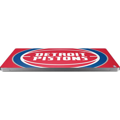 NBA Detroit Pistons Large Logo Universal Laptop 15in (12.2 x 8.8in) Skin