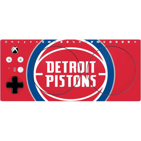 NBA Detroit Pistons Large Logo Xbox Adaptive Controller Skin